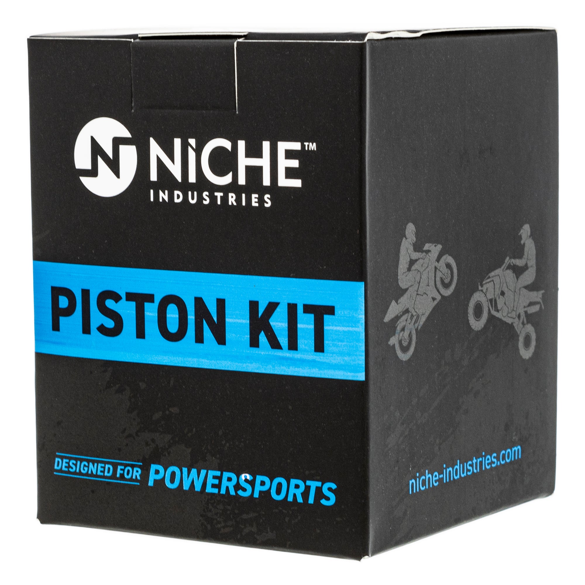 NICHE 519-KPS2225T Piston Kit for Suzuki Kawasaki Quadsport KFX80