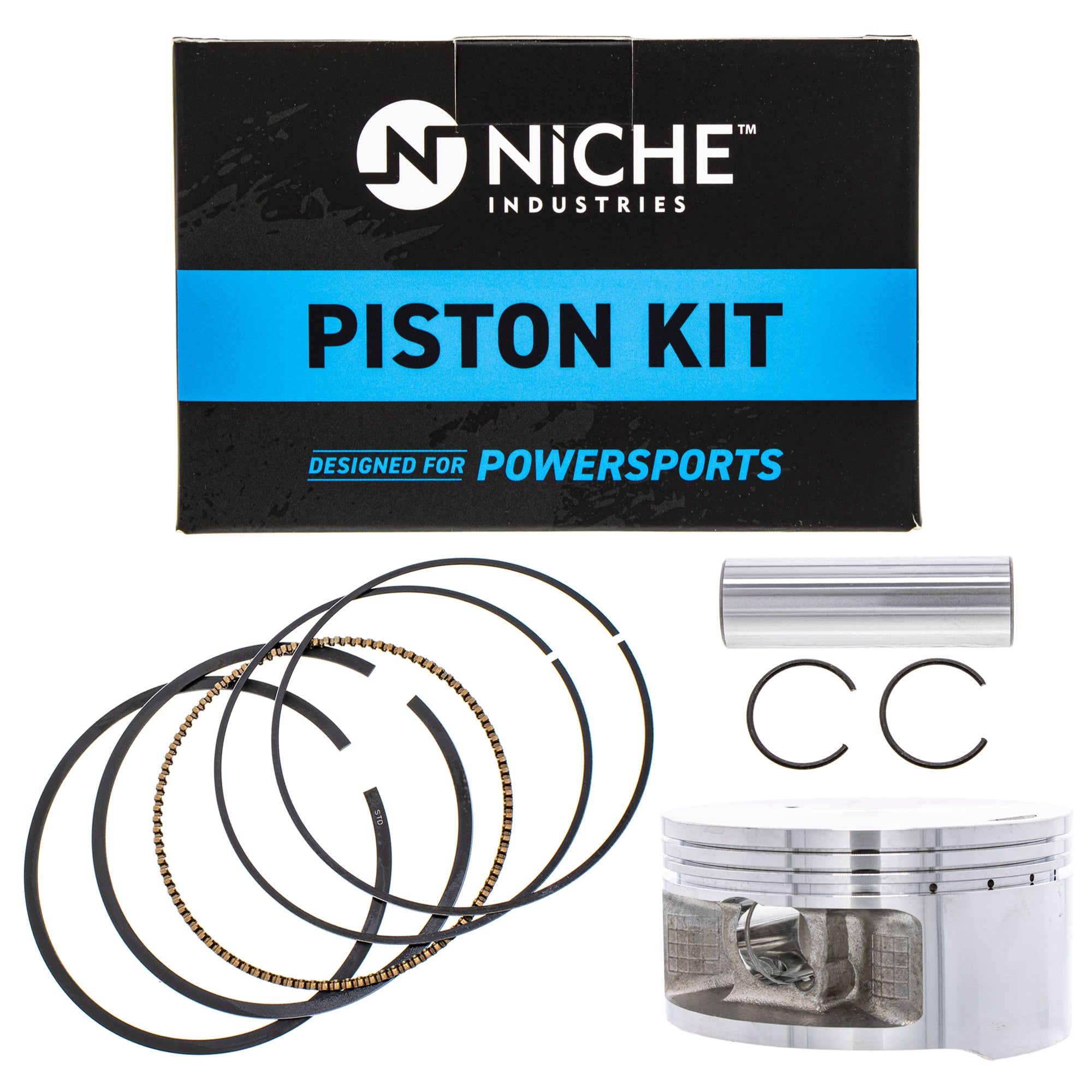 Big Bore Piston Kit for Yamaha Rhino Grizzly 2C6-11638-00-00 2C6-11636-00-00 NICHE 519-KPS2232T