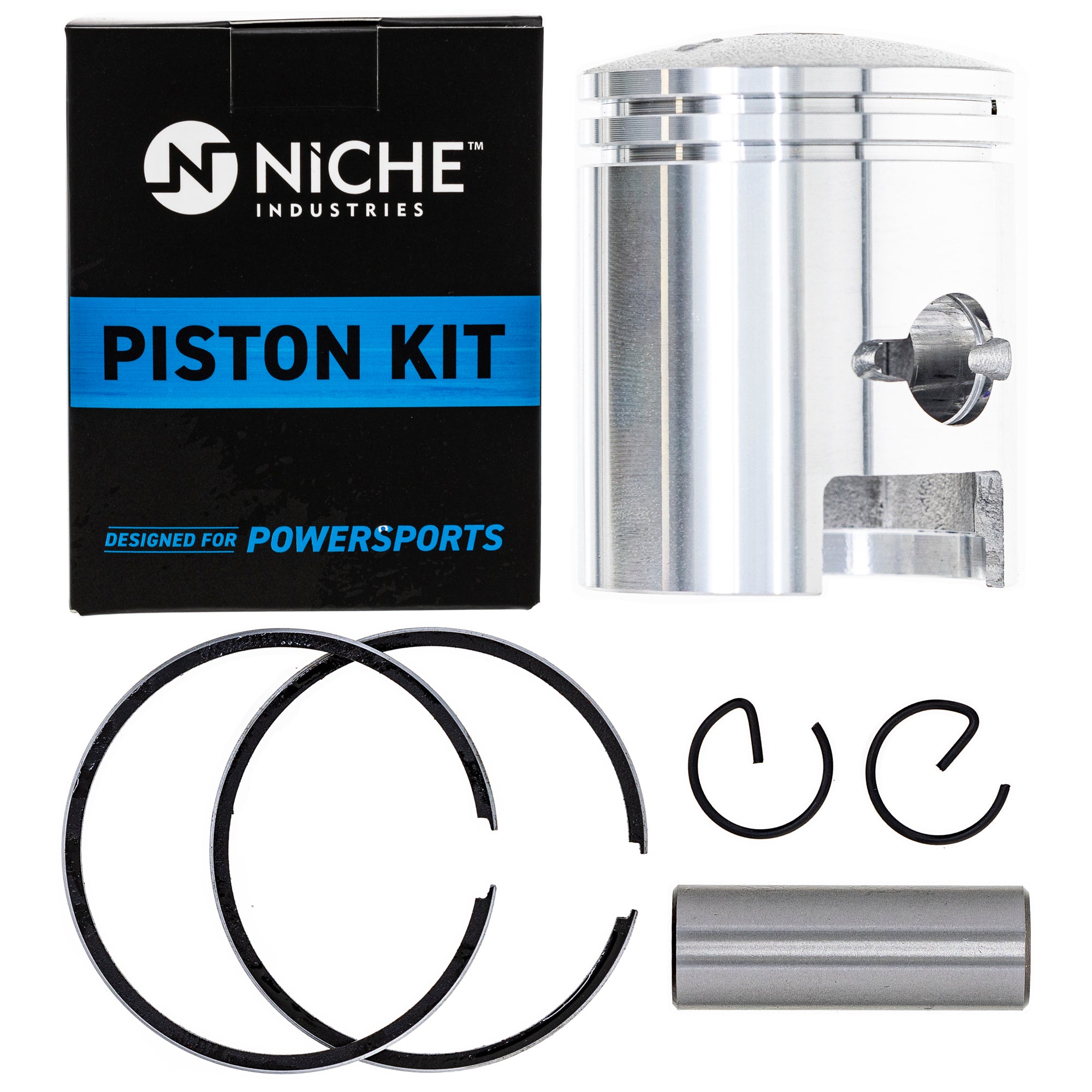 Piston Kit for zOTHER Suzuki Kawasaki Quadrunner Quadmaster KDX50 JR50 13001-S004 NICHE 519-KPS2231T