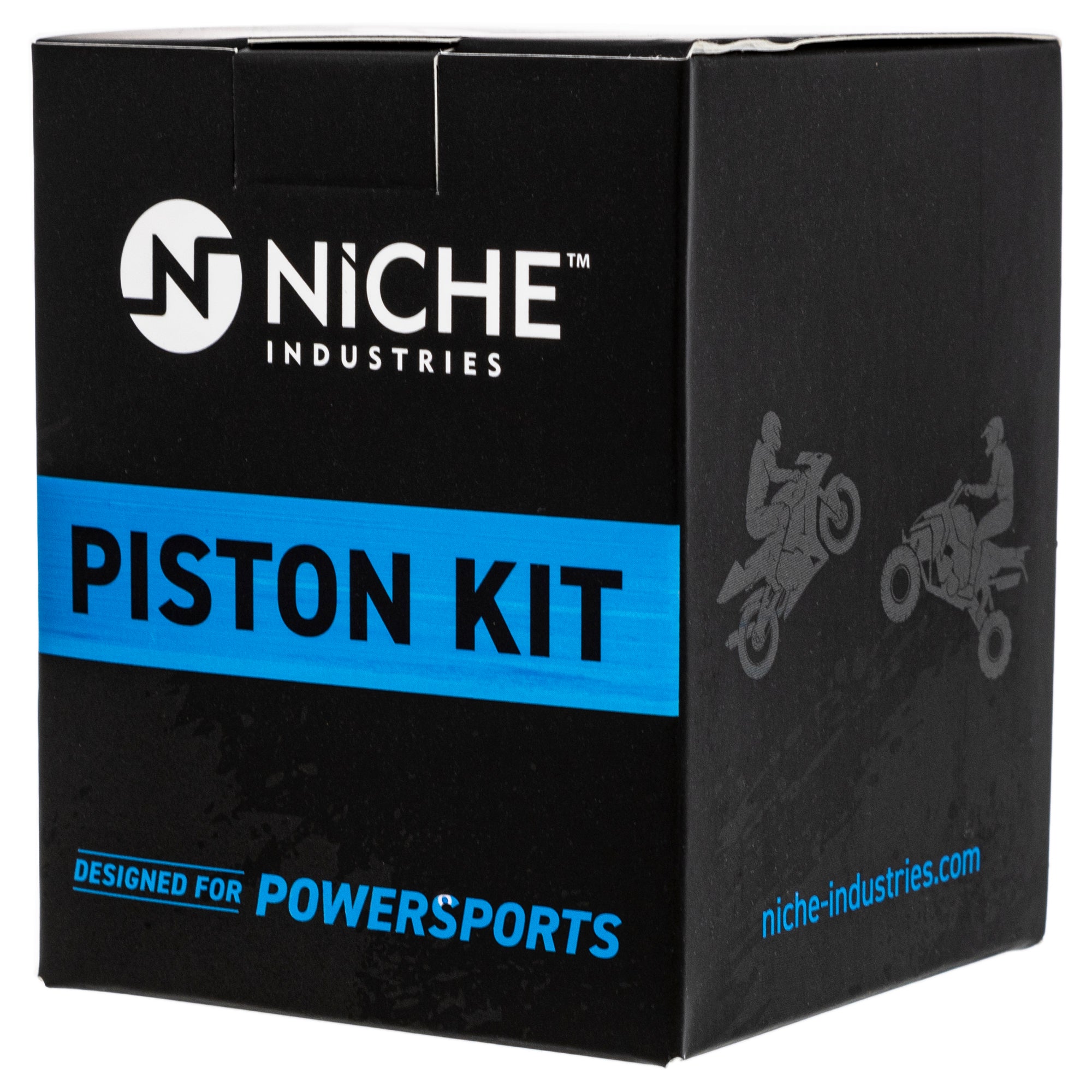 NICHE 519-KPS2223T Piston Kit for Yamaha Tri Towny QT50 PW50