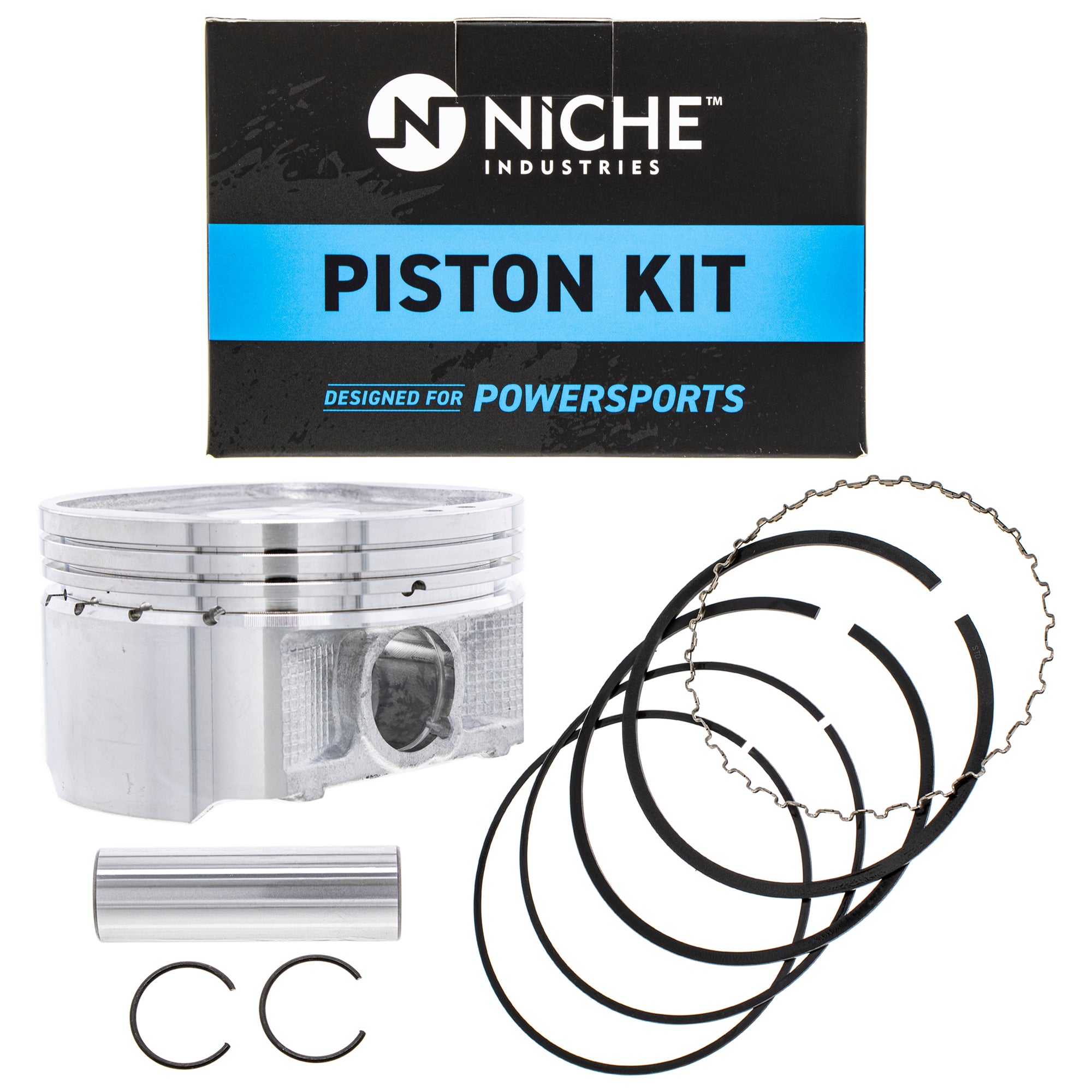 Piston Kit for zOTHER Polaris Xplorer Worker Sportsman Scrambler 3087226 3087225 3087224 NICHE 519-KPS2243T