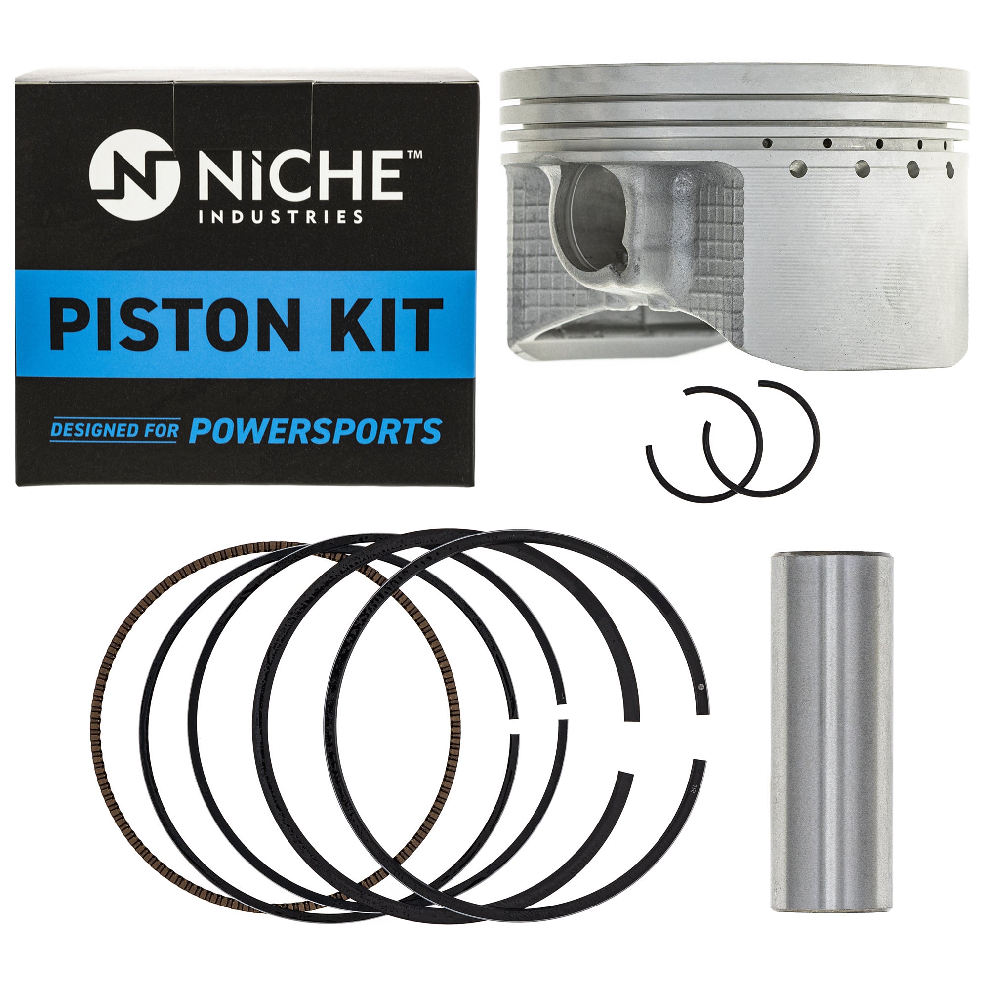 Piston Kit for Wolverine Rhino Kodiak Grizzly NICHE 519-KPS2354T