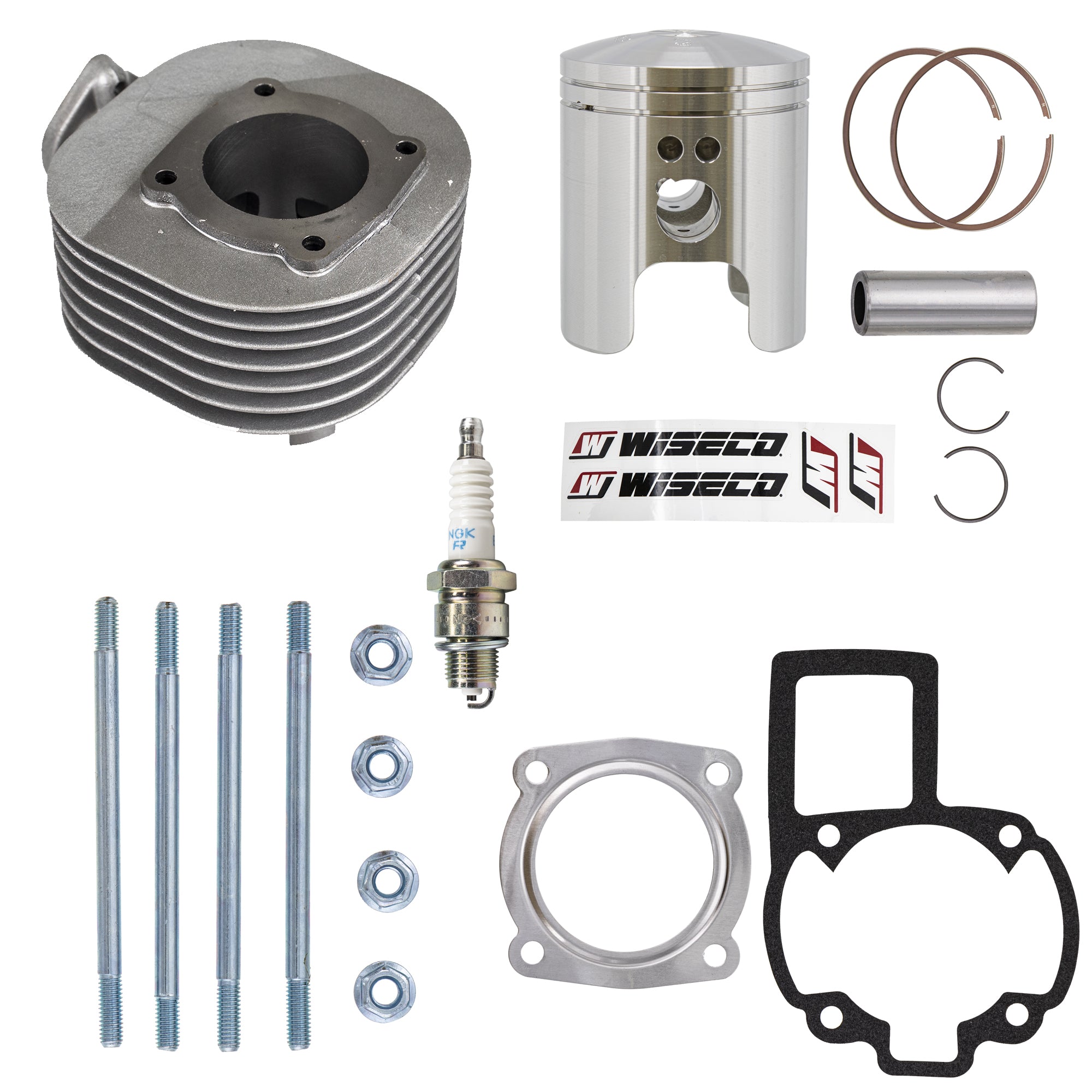 Cylinder Piston Gasket Stud Spark Plug Kit for zOTHER Yamaha Suzuki Polaris Kawasaki BRP NICHE MK1012022