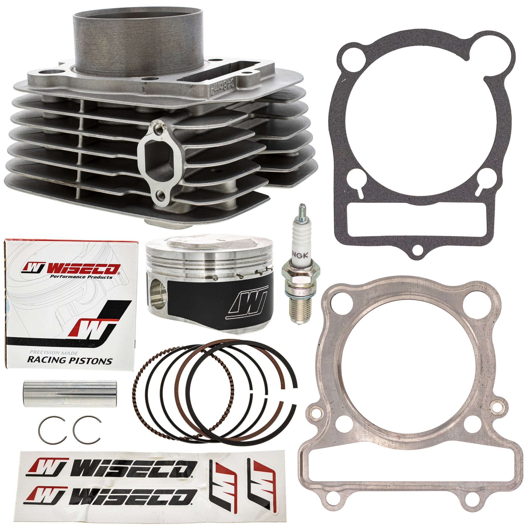 Cylinder Piston Gasket Spark Plug Kit for zOTHER Yamaha Wolverine Warrior Raptor Moto NICHE MK1012025