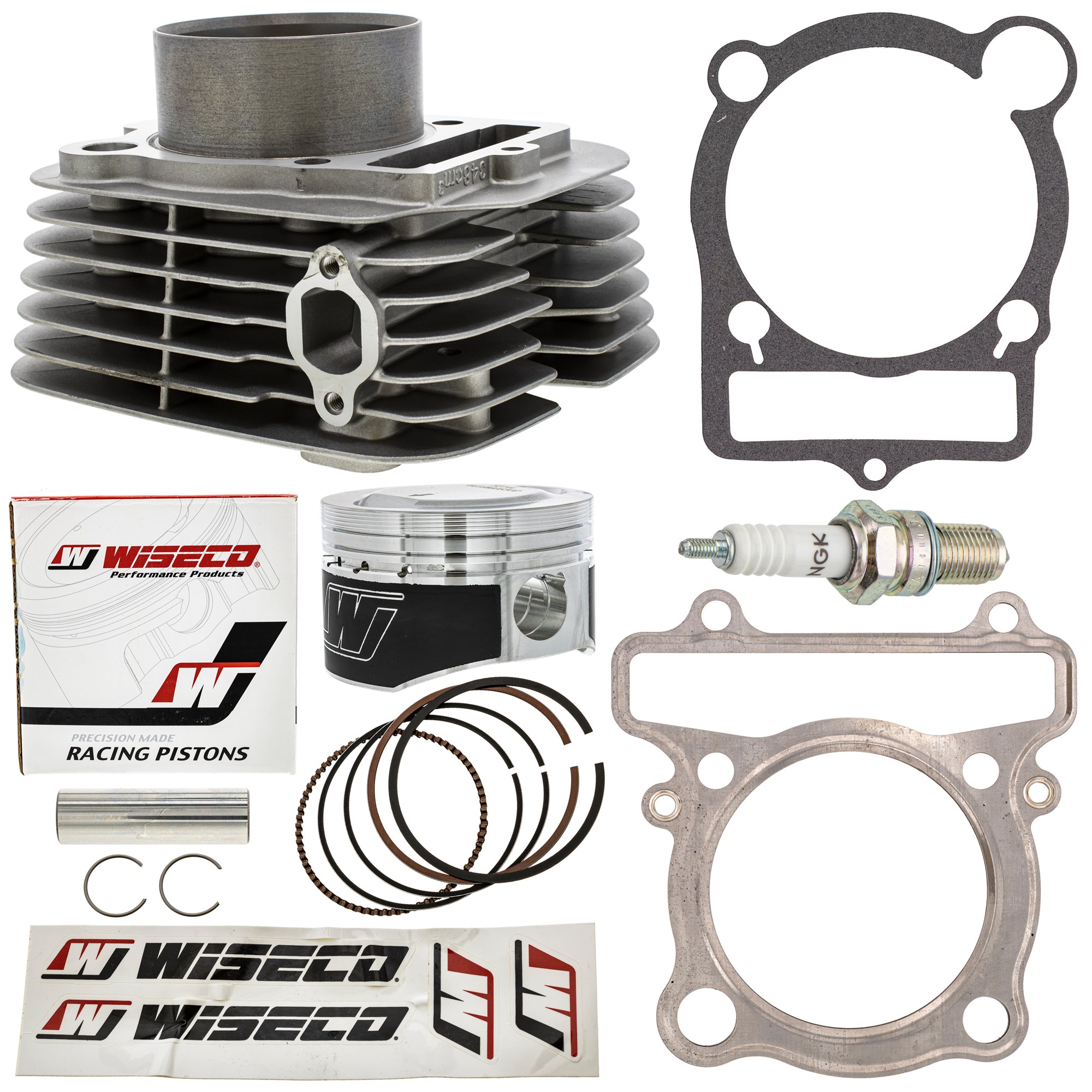 Cylinder Piston Gasket Spark Plug Kit for zOTHER Yamaha Wolverine Warrior Raptor Moto NICHE MK1012027