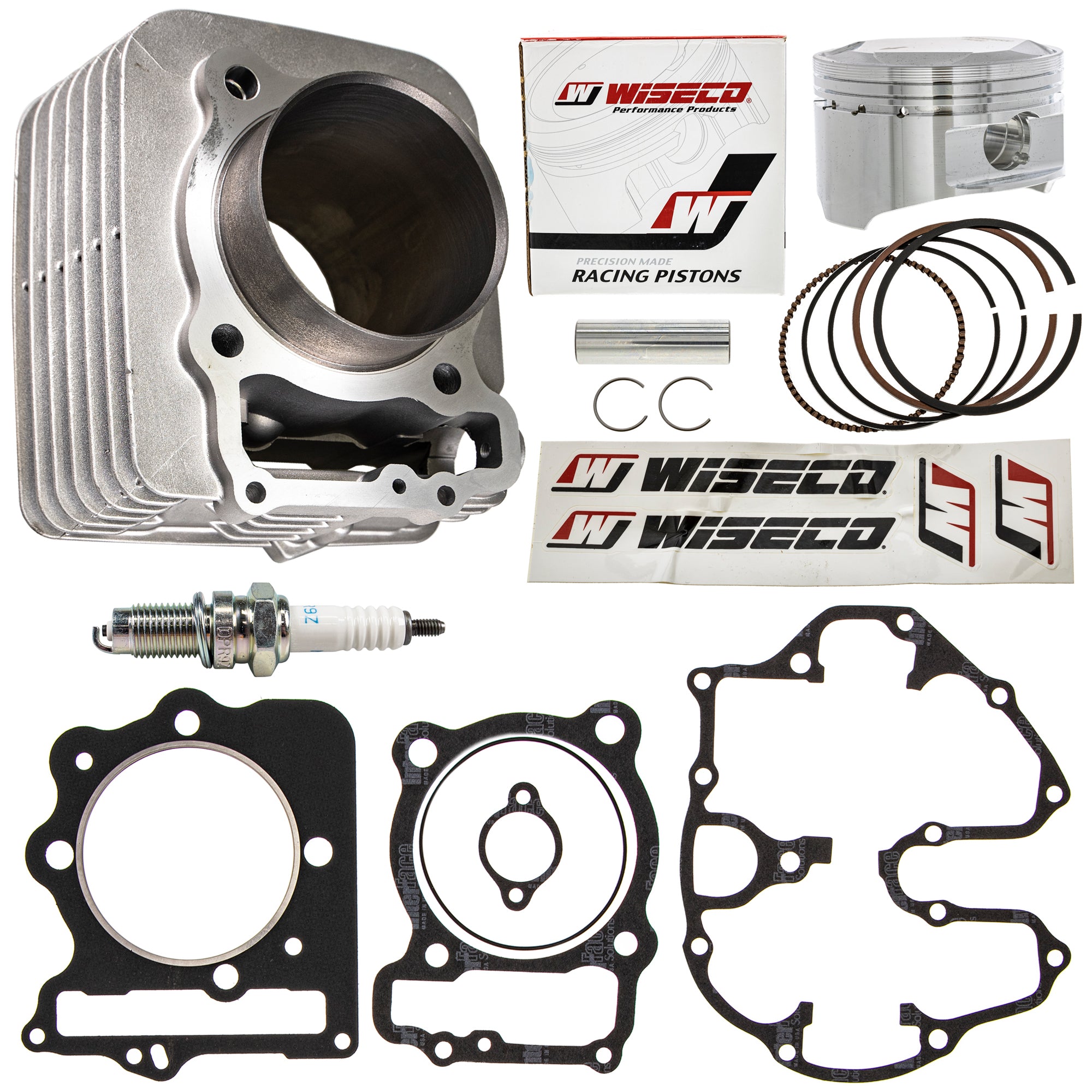 Cylinder Piston Gasket Spark Plug Kit for zOTHER Honda TRX400 SporTrax NICHE MK1012033