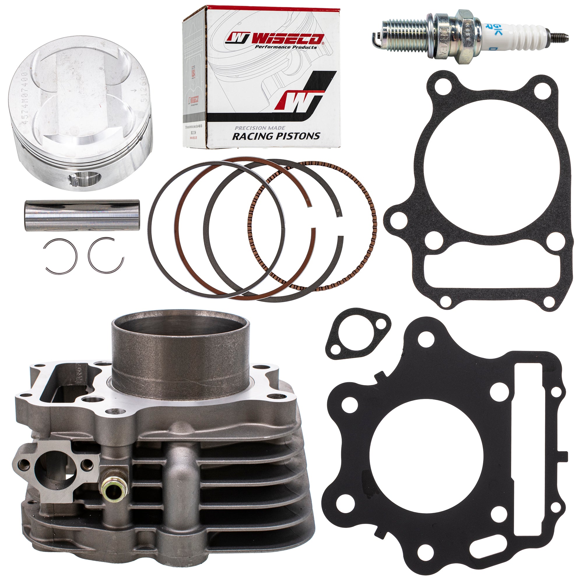 Cylinder Piston Gasket Spark Plug Kit for zOTHER Yamaha Honda SporTrax FourTrax NICHE MK1012044