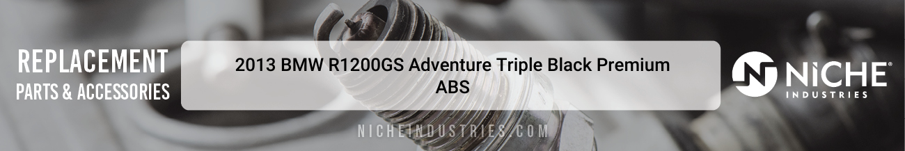 2013 BMW R1200GS Adventure Triple Black Premium ABS