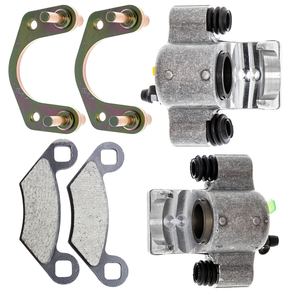 Rear Brake Calipers & Pads Set for zOTHER Polaris GEM Outlaw 1911238 NICHE MK1001270