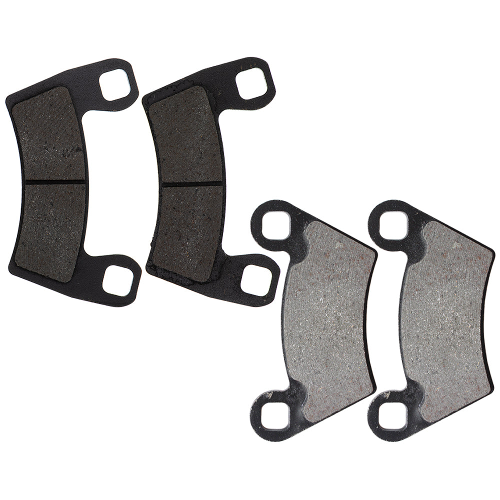 Semi-Metallic Brake Pad Set Front/Rear for Polaris GEM ACE 2202413 2206025 2202097 1911085 NICHE MK1001315