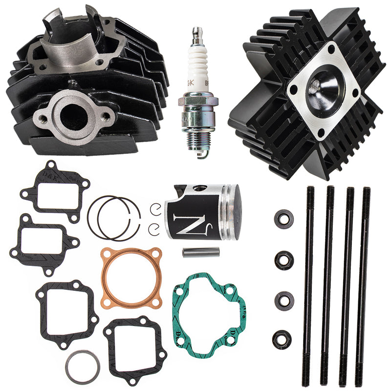 Cylinder Head Piston Top End Kit for zOTHER Yamaha PW80 Big 93450-13022-00 93310-11268-00 NICHE MK1001335