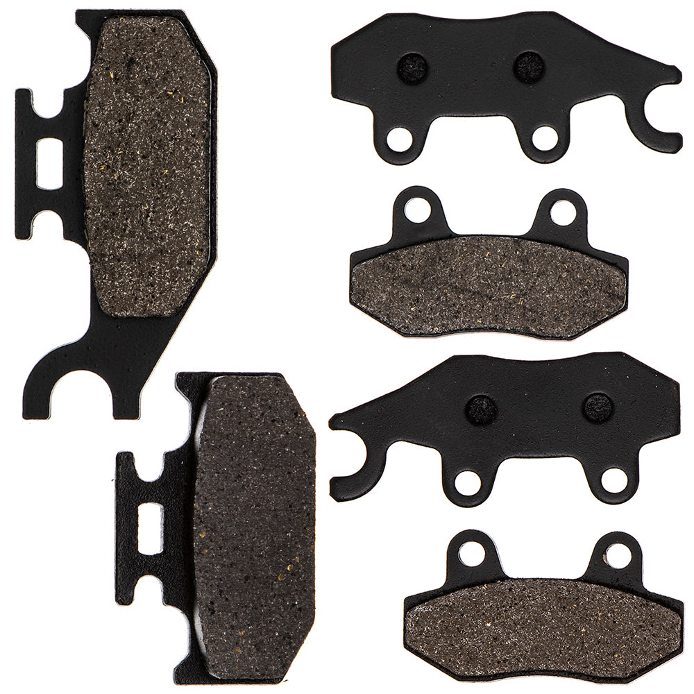Semi-Metallic Brake Pads Kit Front/Rear for zOTHER Yamaha Rhino Raptor 5B4-W0045-10-00 NICHE MK1001514