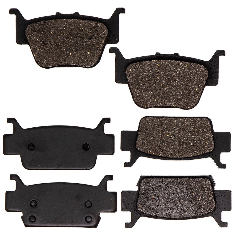 Semi-Metallic Brake Pads Kit Front/Rear for zOTHER Honda FourTrax 06435-HN8-016 NICHE MK1001525