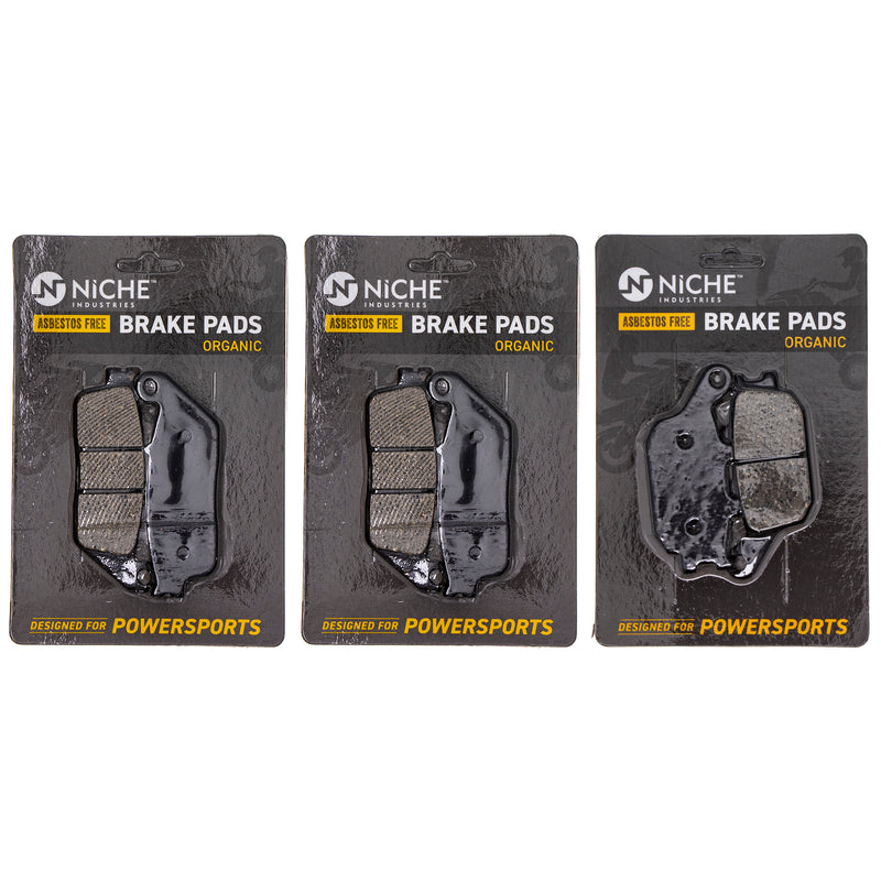 Brake Pad Kit Front/Rear for zOTHER Honda CBR600SE CBR600F3 CB600F 43105-MW0-425 NICHE MK1002469