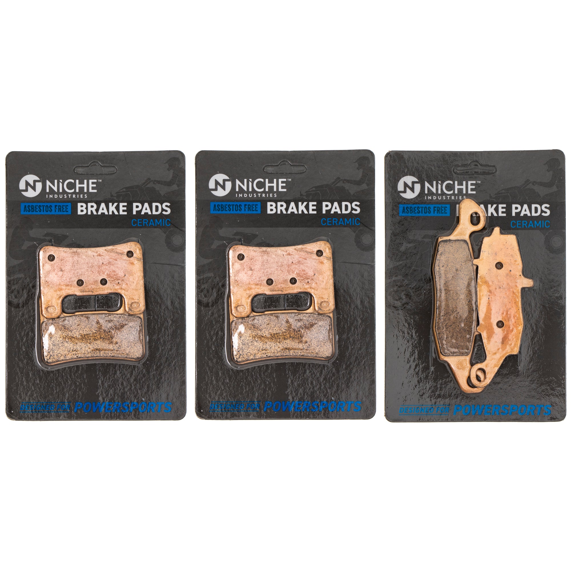 Ceramic Brake Pad Kit for Suzuki Boulevard 69100-01870 59100-29850 NICHE MK1002571