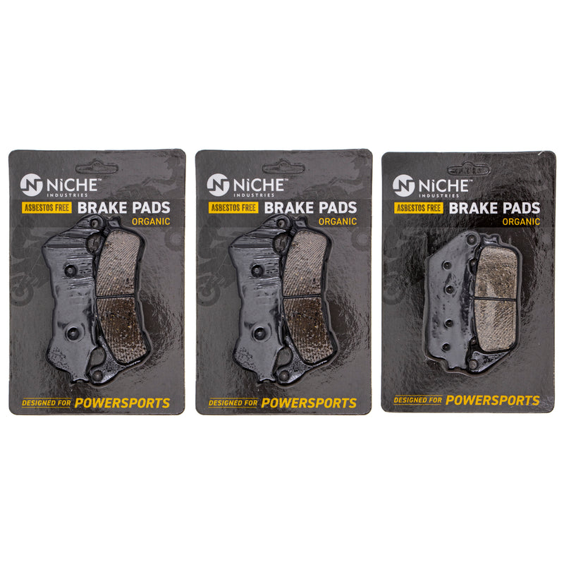 Brake Pad Kit Front/Rear for zOTHER Honda CB1000R 06455-MFA-D13 06455-MFA-D12 NICHE MK1002737