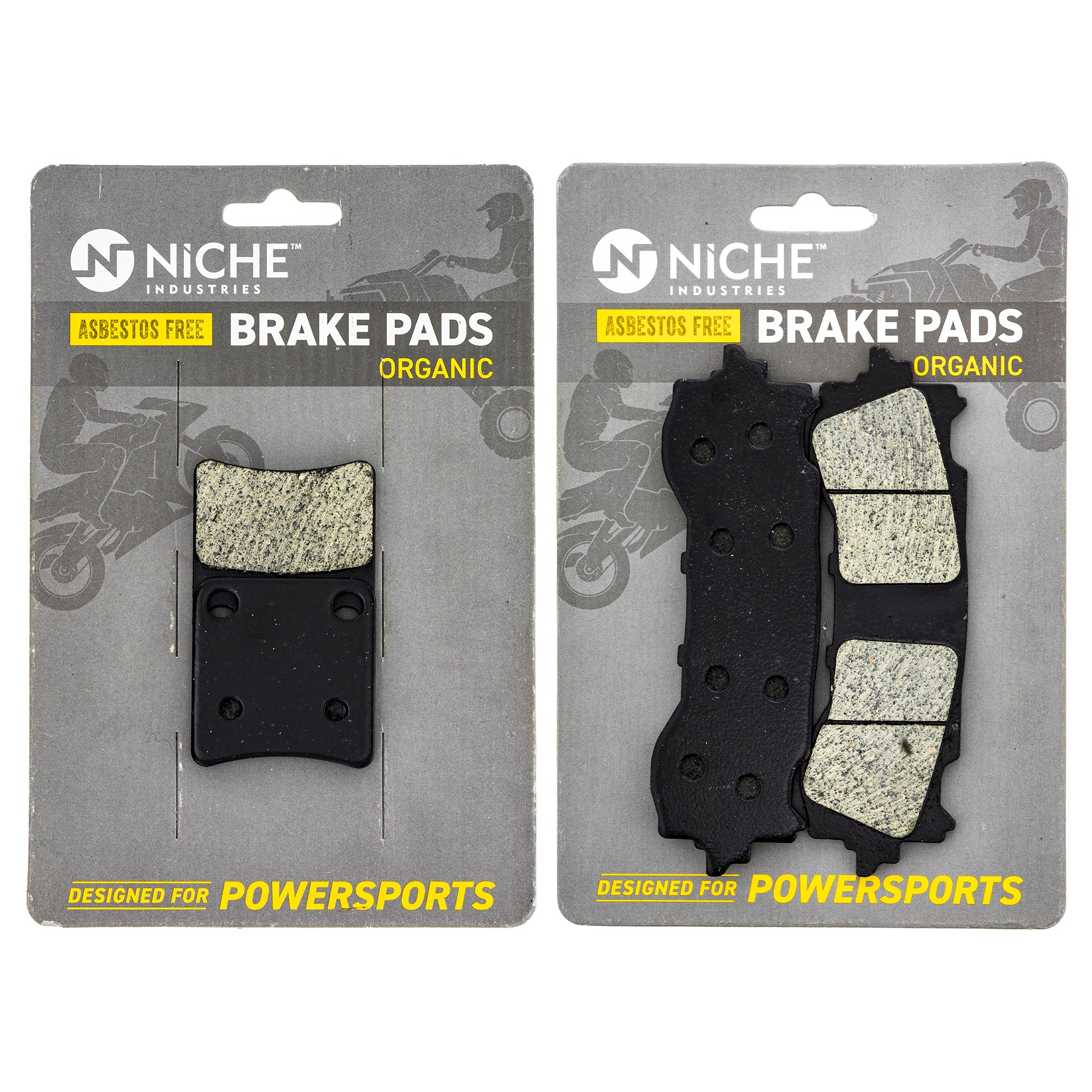 NICHE MK1002743 Brake Pad Kit Front/Rear for Honda Goldwing