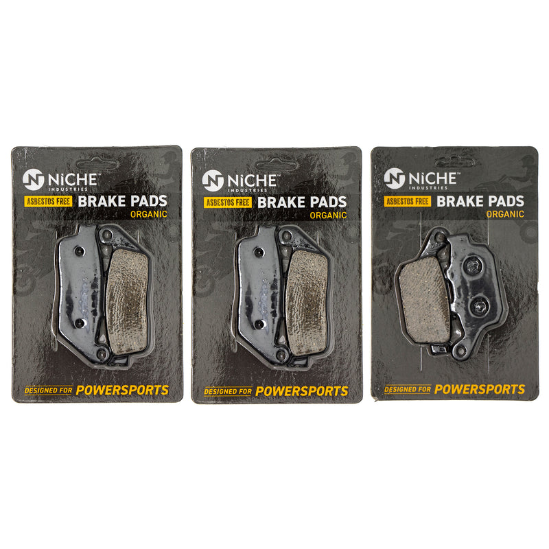 Brake Pad Kit Front/Rear for Kawasaki Versys 43082-0155 43082-0151 43082-0150 NICHE MK1002763