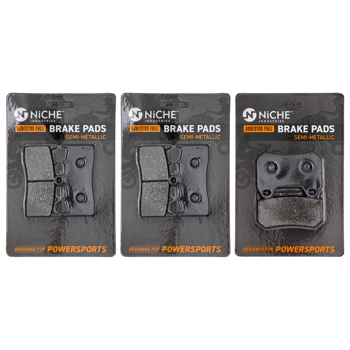 Semi-Metallic Brake Pad Set Front/Rear for zOTHER BMW R1200CL 34117690170 34217680374 NICHE MK1002803