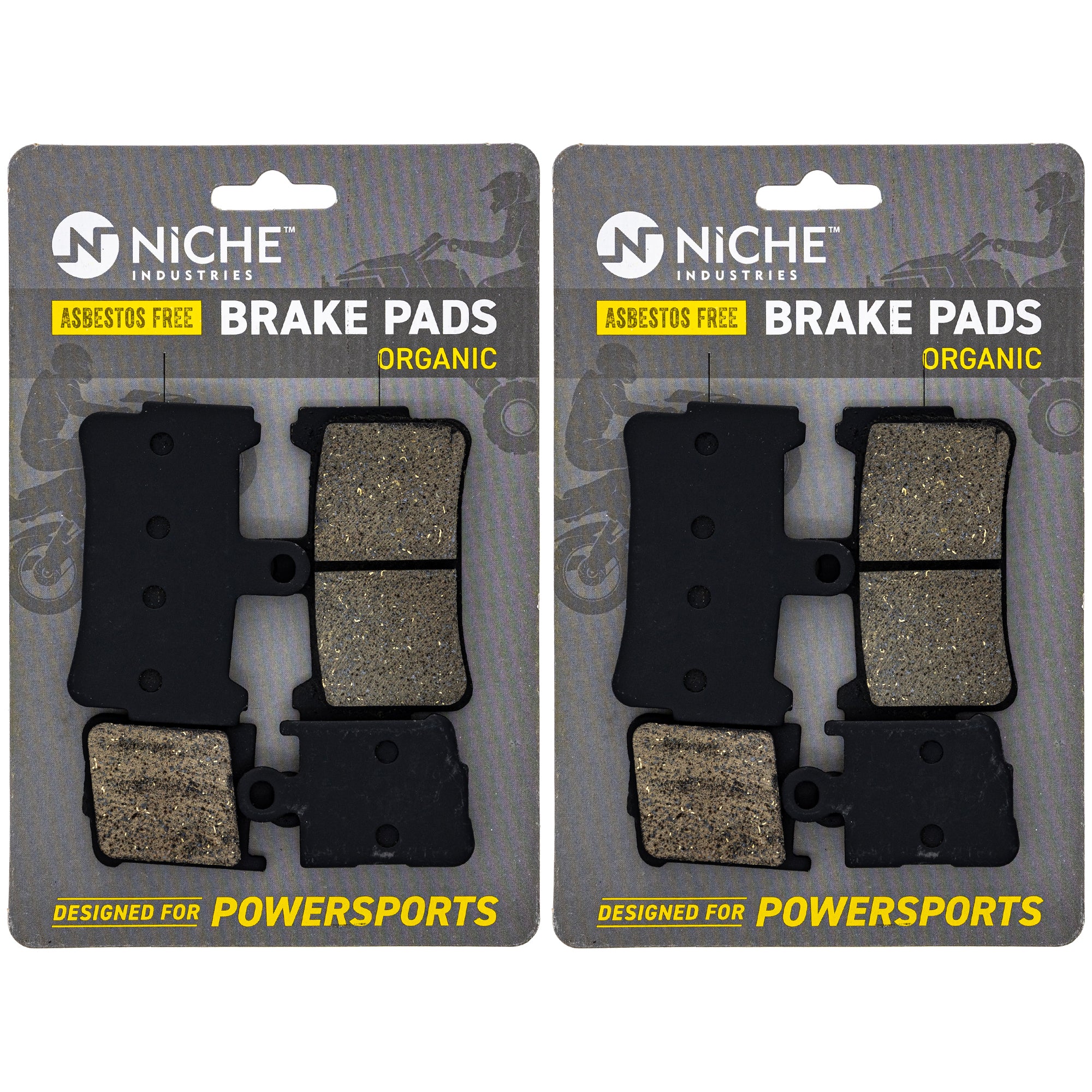 NICHE MK1002850 Brake Pad Kit Front/Rear for zOTHER Honda