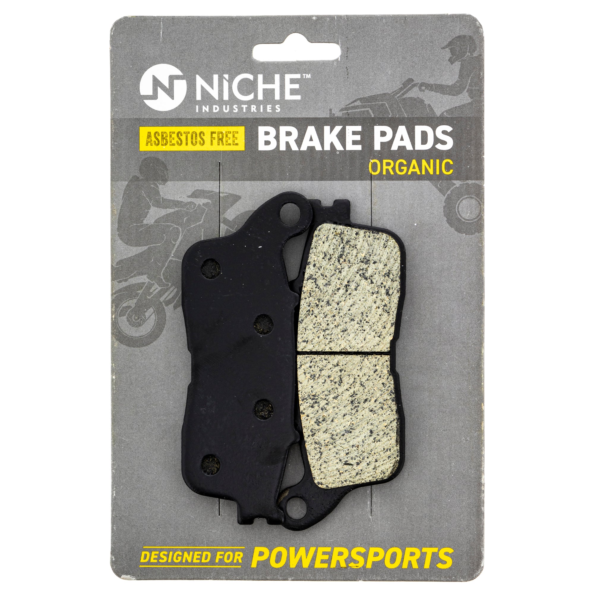 NICHE MK1002852 Brake Pad Kit Front/Rear for zOTHER Honda