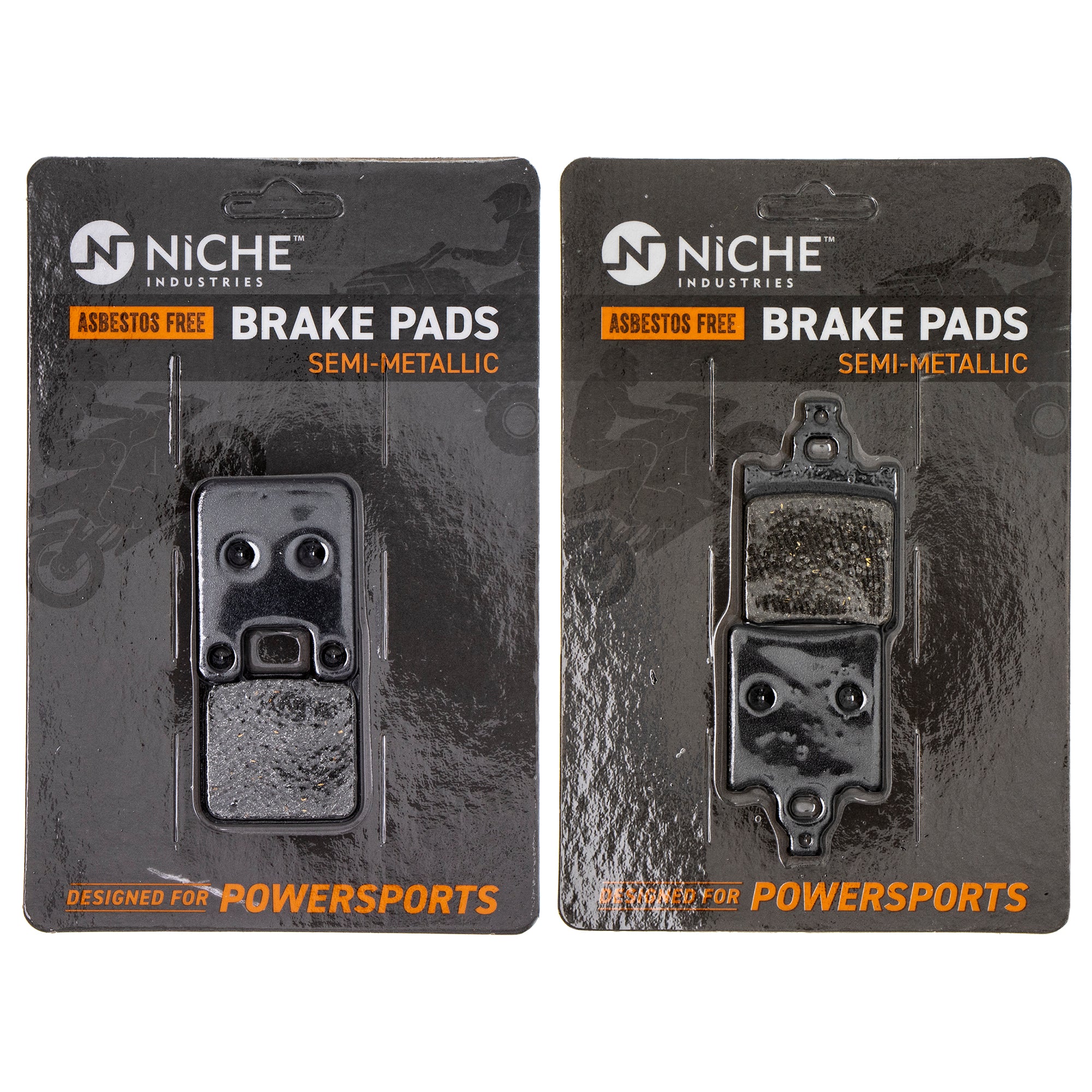 Semi-Metallic Brake Pad Set Front/Rear for KTM 65 60 46013090000 46013016000 NICHE MK1002857