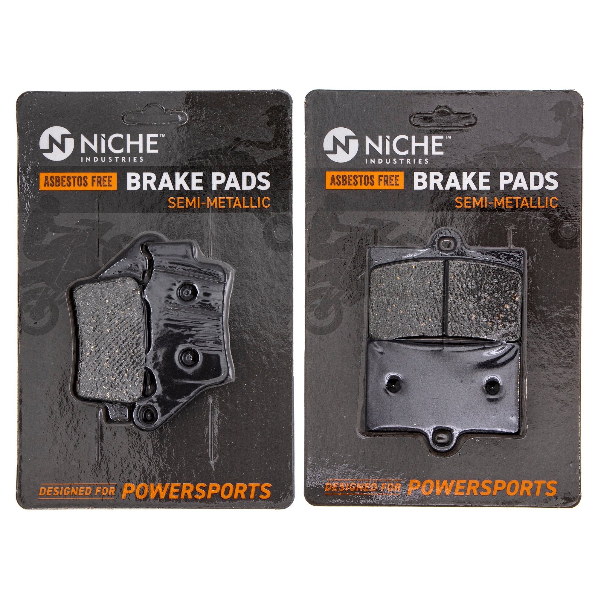 Semi-Metallic Brake Pad Set Front/Rear for zOTHER KTM 620 54613309200 58313209000 NICHE MK1002875