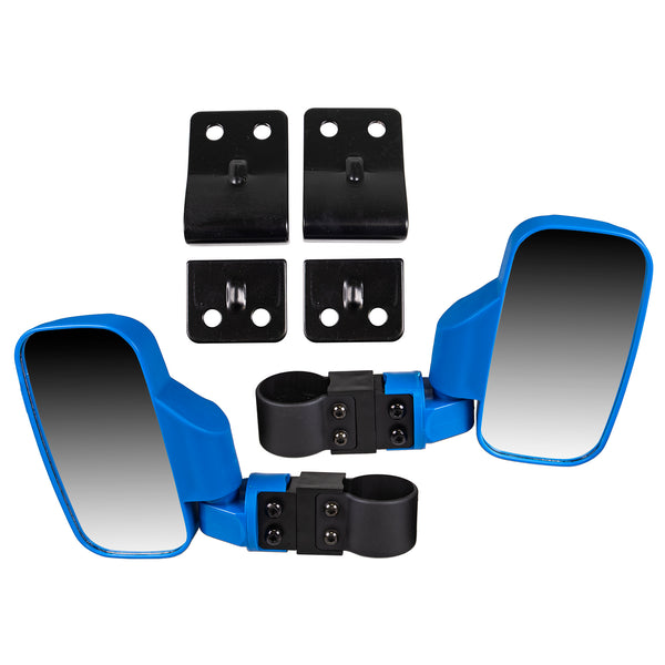 Blue Side View Mirror Set Polaris Can-Am Arctic Cat | NICHE PARTS