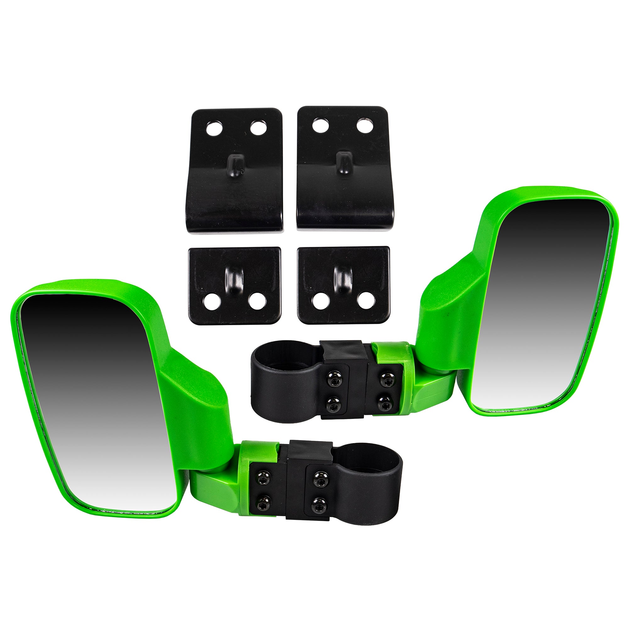 Green Side View Mirror Pro-Fit Set for zOTHER Pioneer MK1002933 NICHE MK1002933