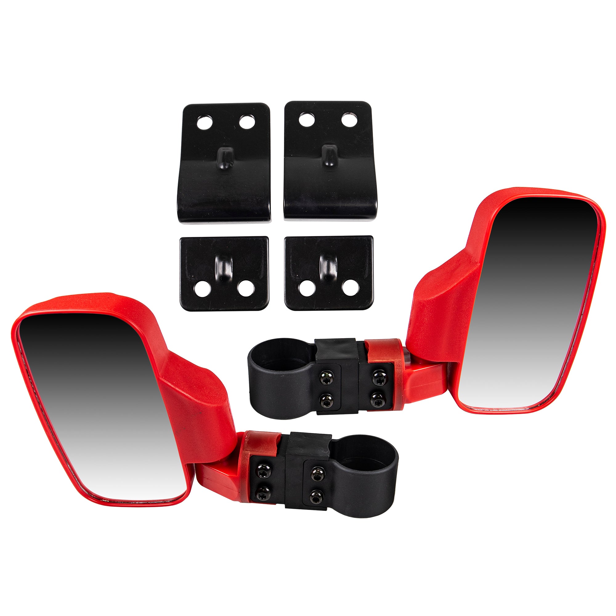 Red Side View Mirror Pro-Fit Set for zOTHER Cat MK1002934 NICHE MK1002934