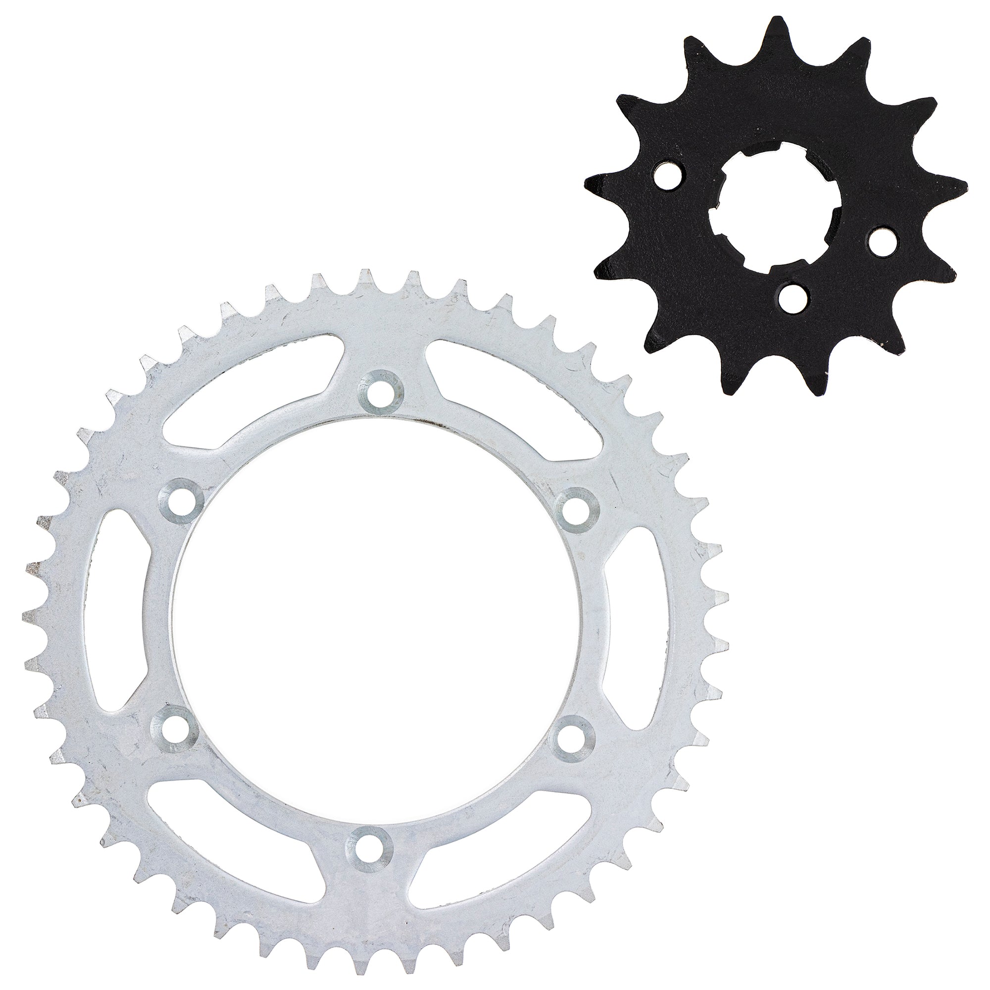 Drive Sprocket Set Front & Rear for Kawasaki KX500 KX250 KDX250 KDX220R 42041-1413 NICHE MK1003013