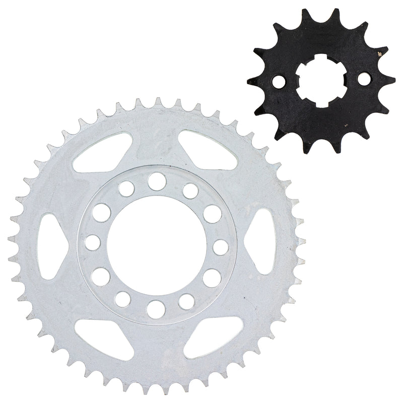 Drive Sprocket Set Front & Rear for Yamaha TW200 93823-14149-00 248-25445-11-00 NICHE MK1003095