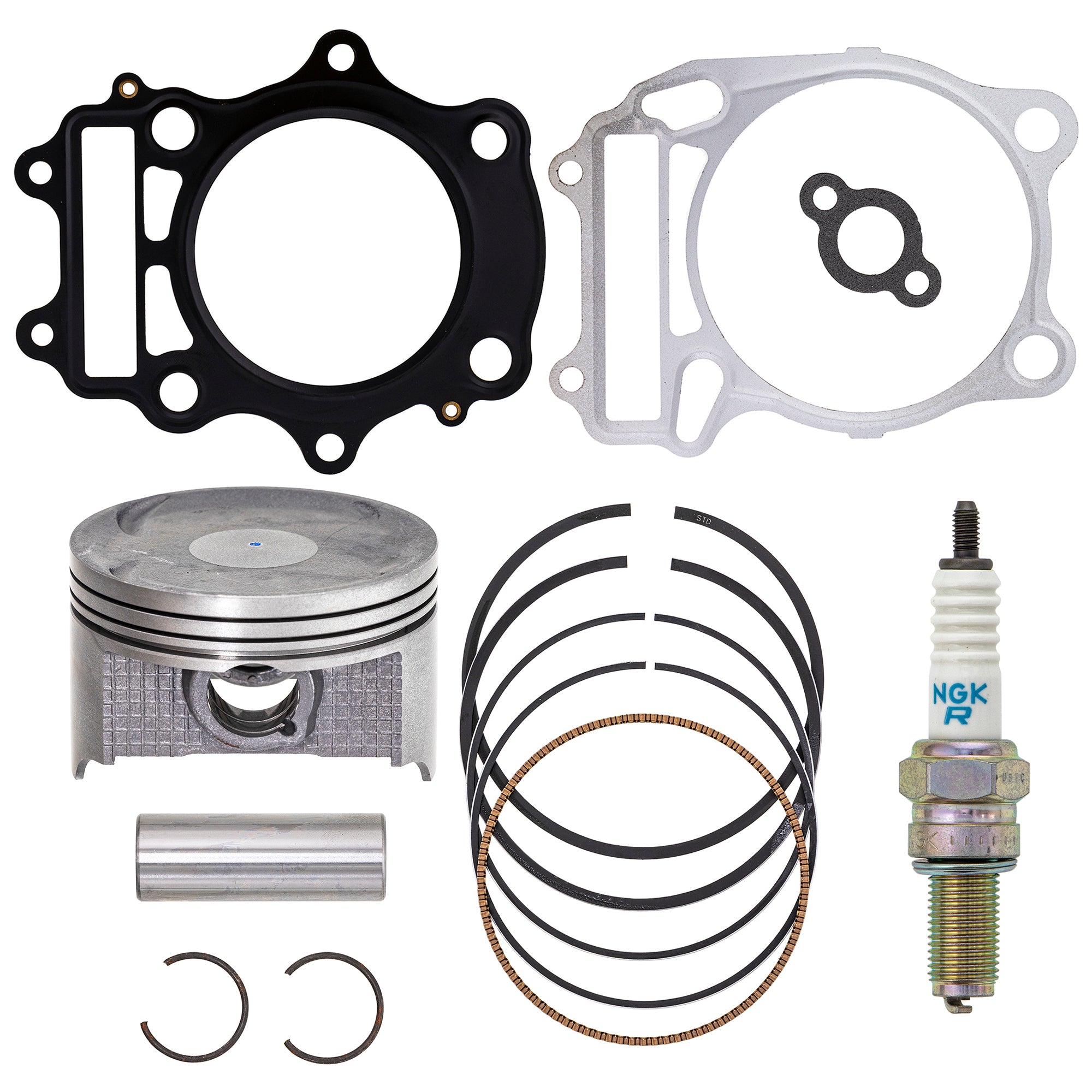 Piston Gasket Kit for Suzuki King Eiger 12837-19B10 12151-24A00 12140-38F10 NICHE MK1003426