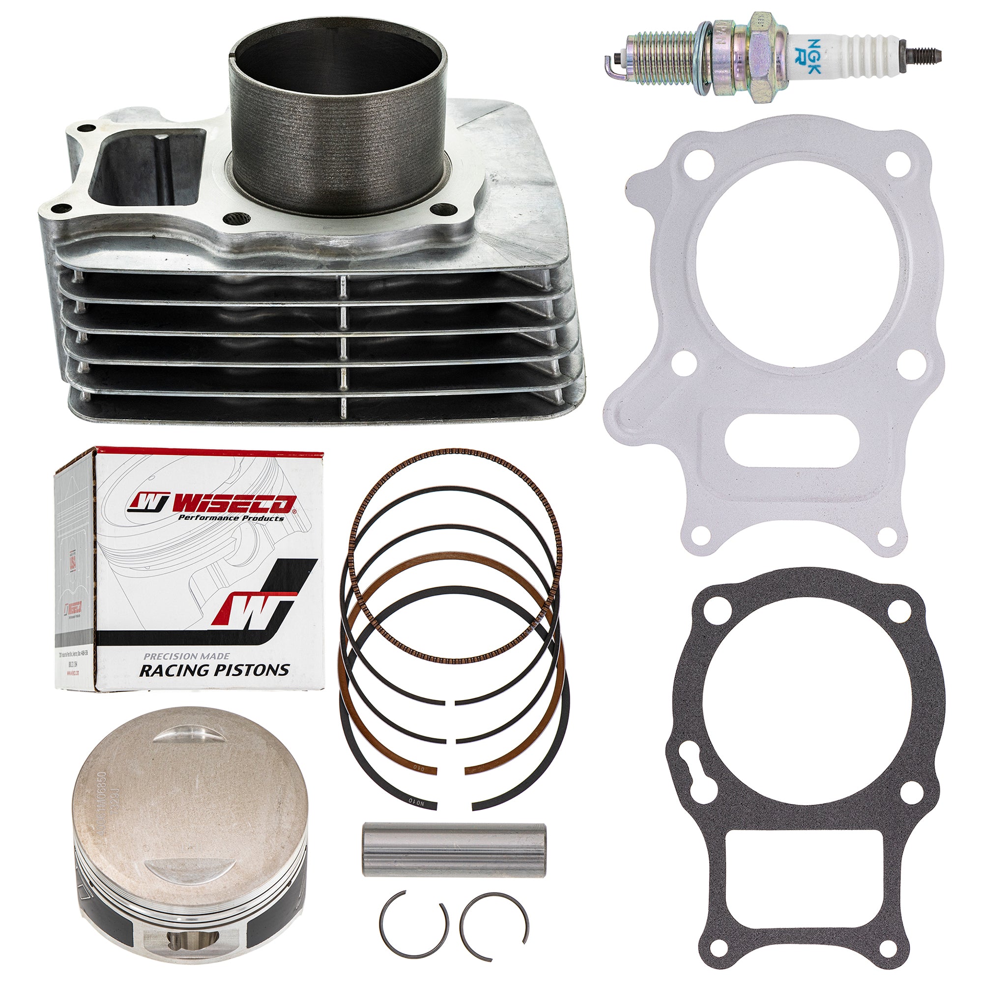 Cylinder Wiseco Piston Gasket Kit for zOTHER Honda TRX250 SporTrax Recon 13111-HB5-000 NICHE MK1003456