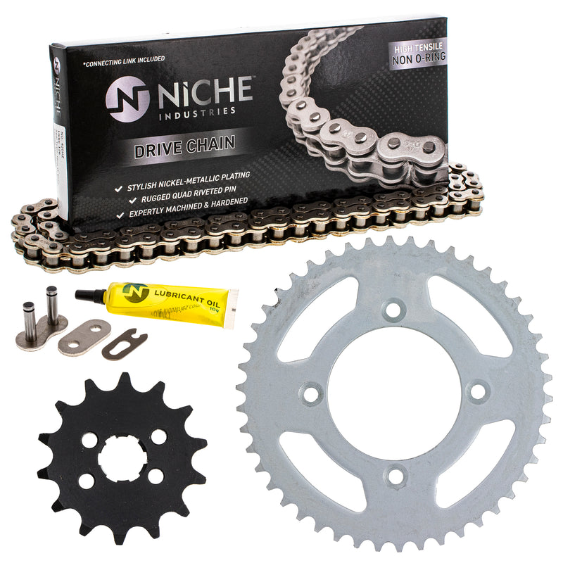 Drive Sprockets & Chain Kit for zOTHER Honda XR80R 405W3-GN1-505 23801-178-000 NICHE MK1004028