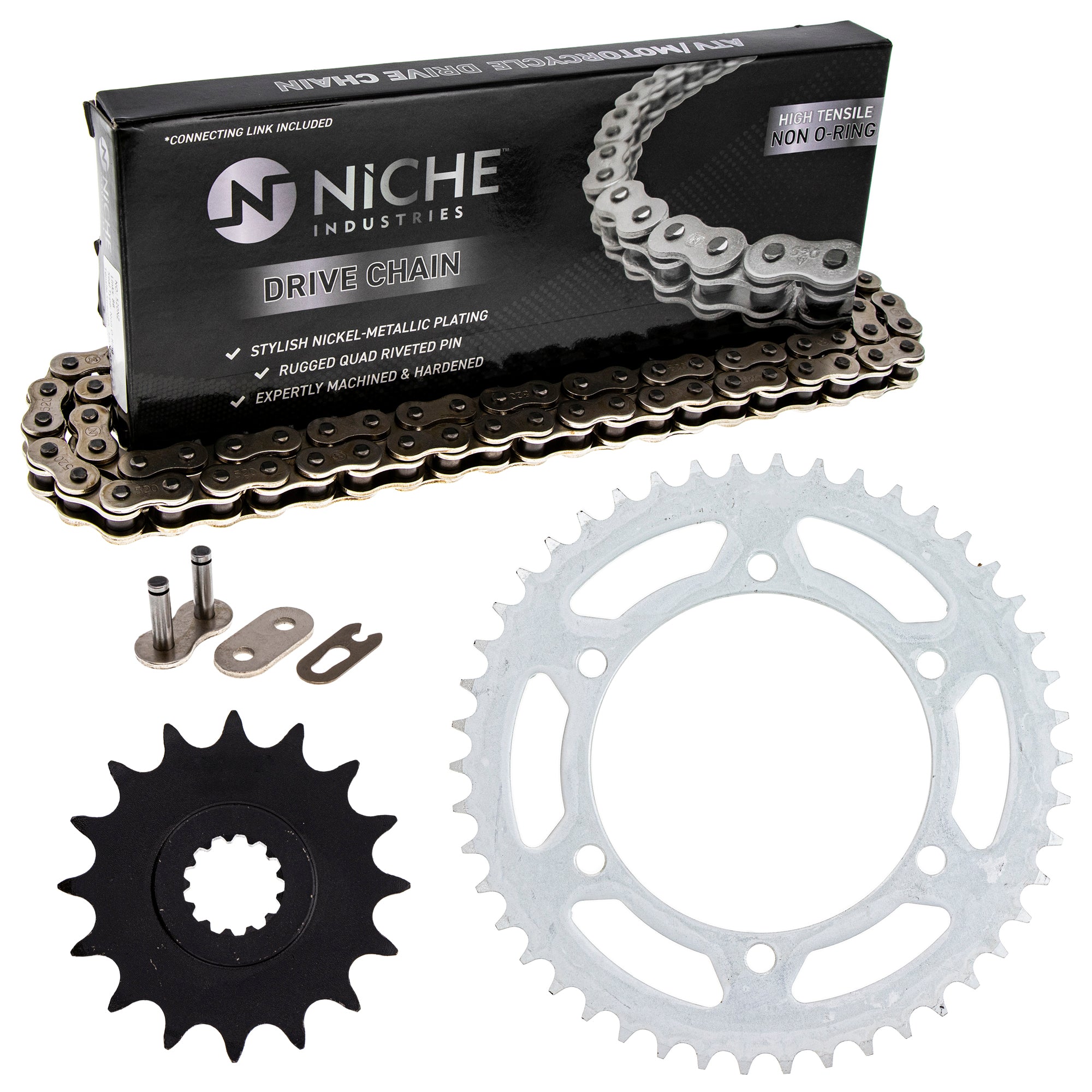 Drive Sprockets & Chain Kit for zOTHER 519-KCS0507K-K001 NICHE MK1004035