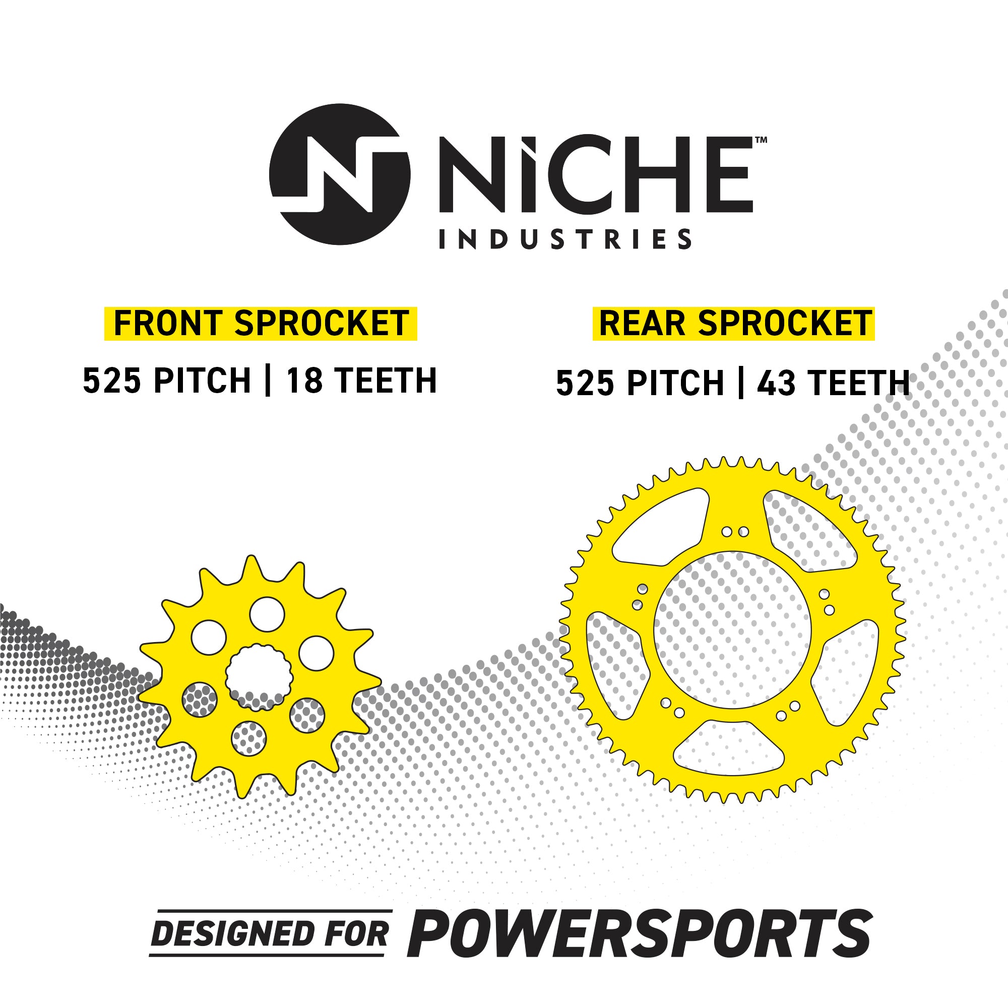 NICHE MK1004042 Chain & Sprocket Set