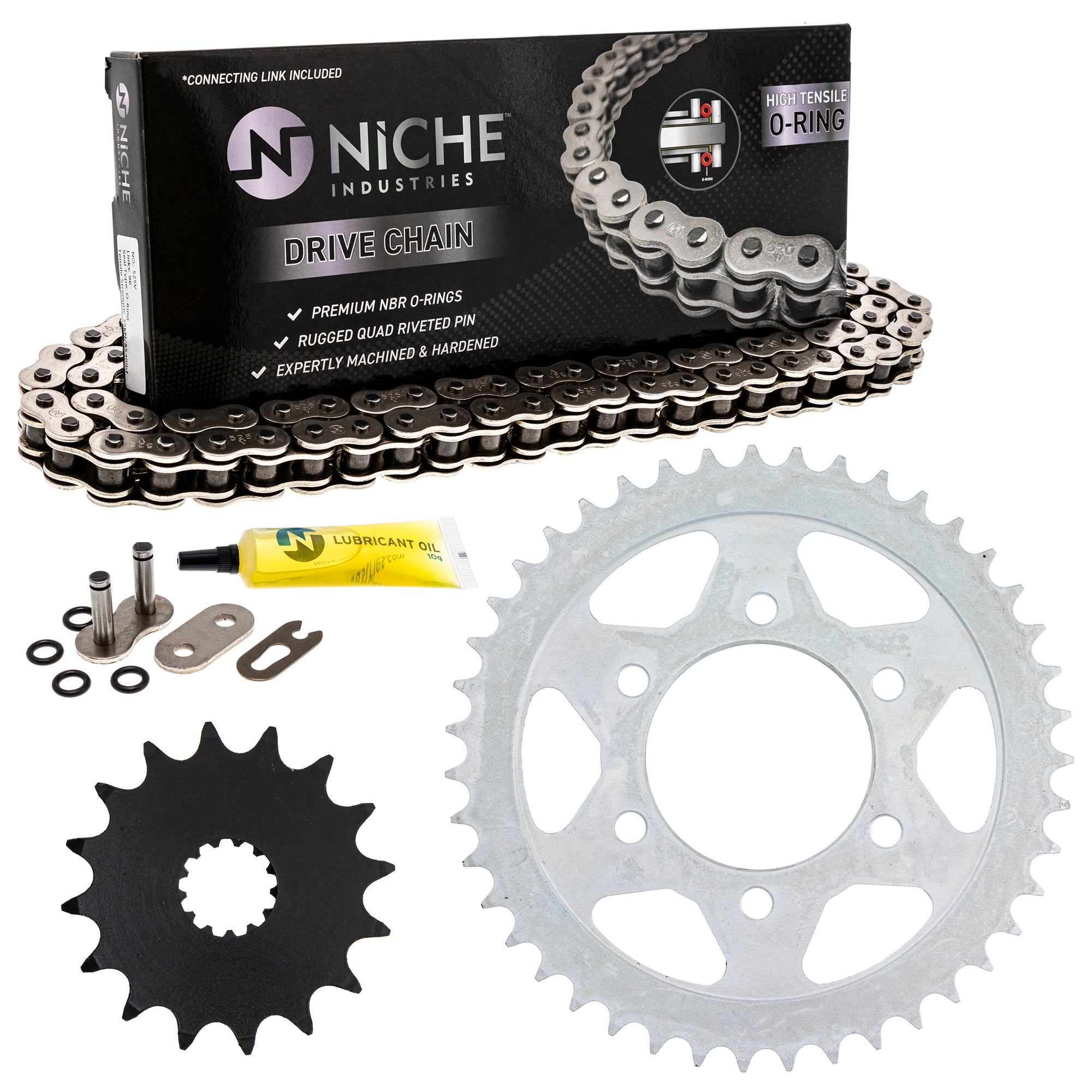 Drive Sprockets & Chain Kit for zOTHER Ninja 519-KCS0800K-K001 NICHE MK1004328