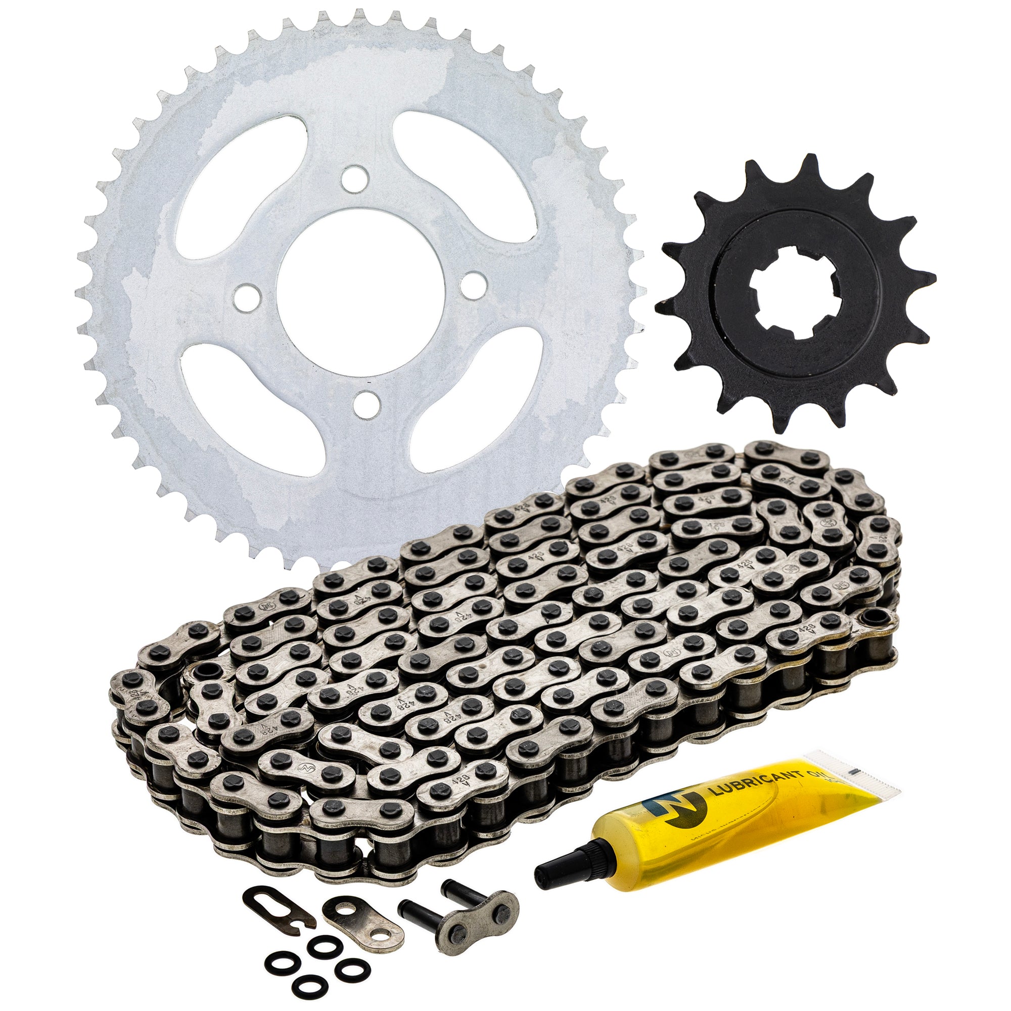 Drive Sprockets & Chain Kit for zOTHER Suzuki JT Sprocket RM80 RM125 RM100 RG125 NICHE MK1004492