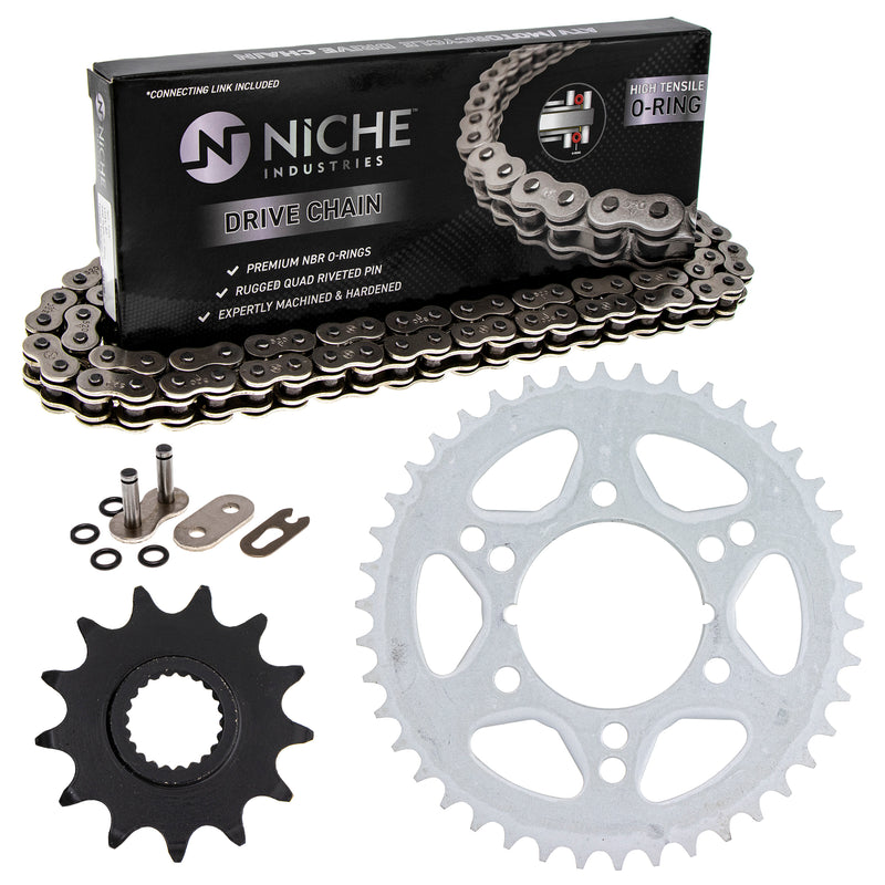 Drive Sprockets & Chain Kit for zOTHER Polaris JT Sprocket Scrambler Cyclone NICHE MK1004558