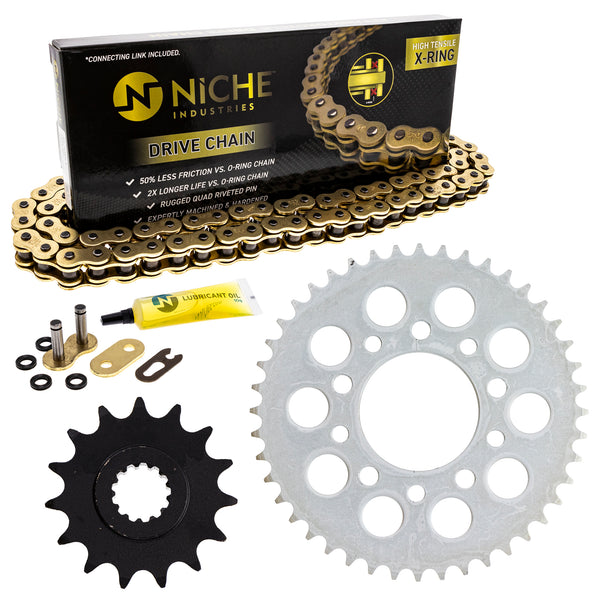 パーツ naoki Drive Sprockets & Chain Kit Honda Suzuki Kawasaki | NICHE PARTS