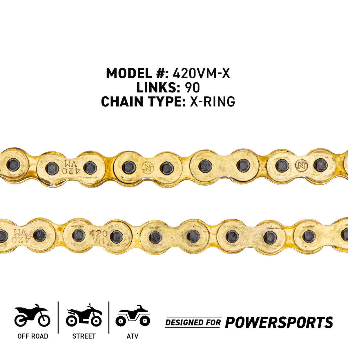 NICHE Drive Sprockets & Chain Kit