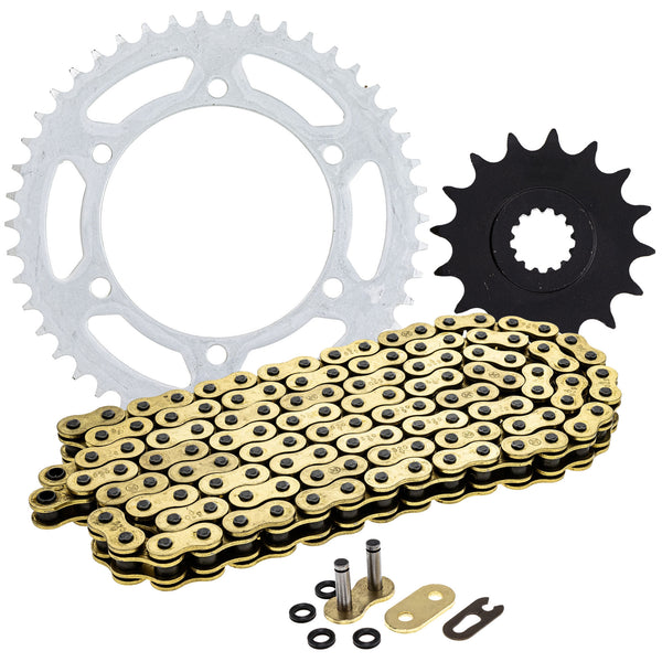 Sprocket Chain Set for Yamaha FZ1 YCG 16/46 Tooth 520 X-Ring