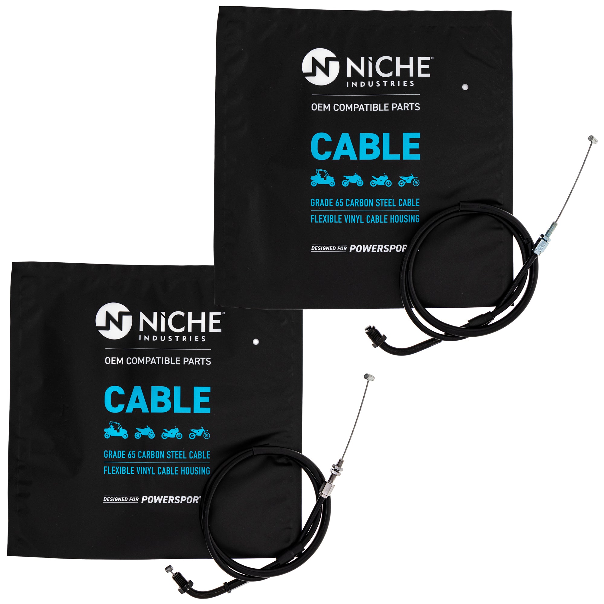 NICHE MK1005846 Throttle Cable Set for zOTHER Sabre Nighthawk