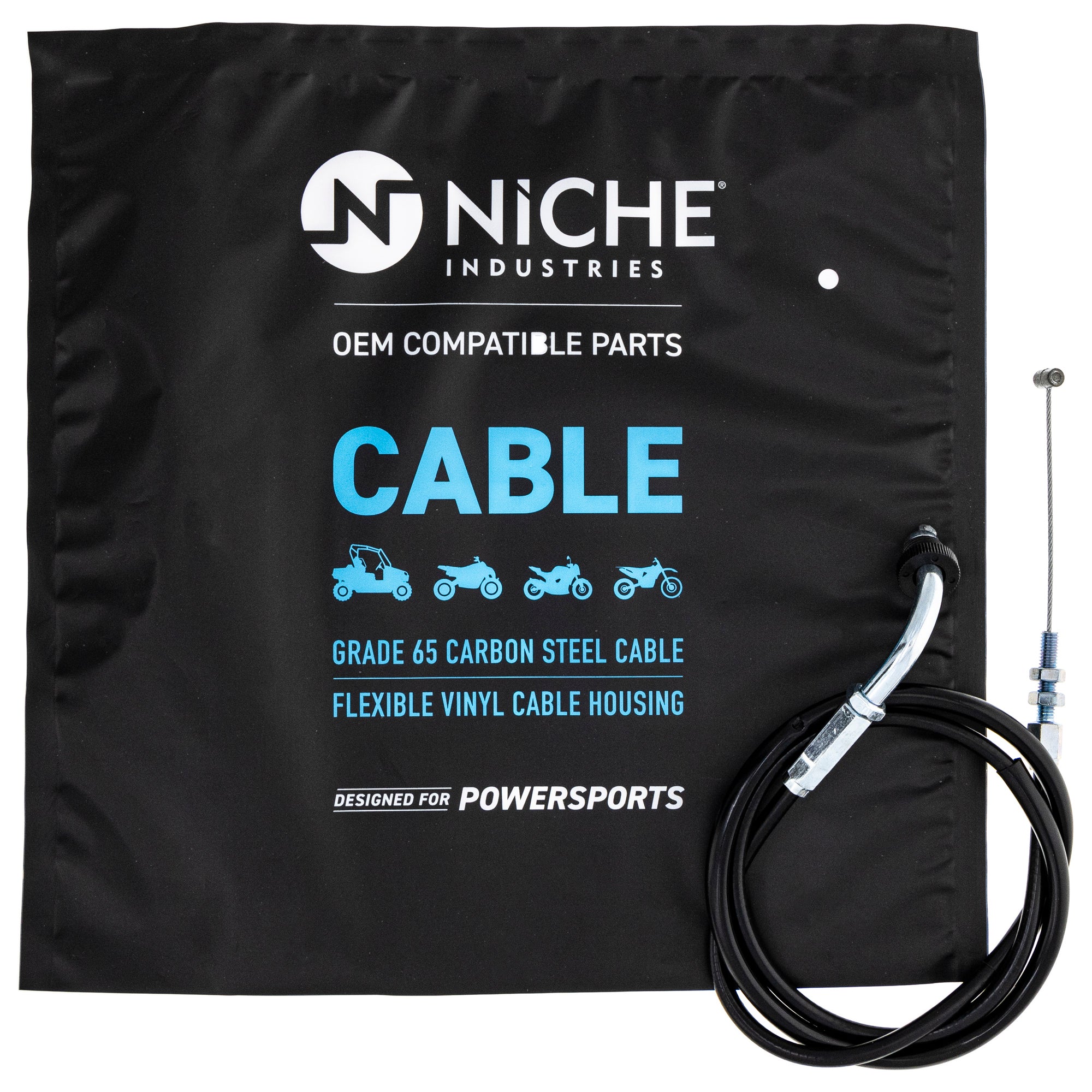 NICHE MK1005889 Throttle Cable Set for zOTHER GS750EN GS750EC