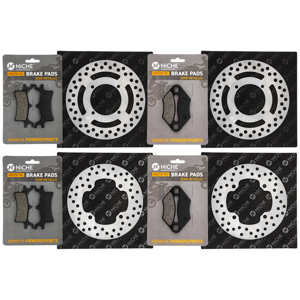 Brake Rotors & Pads Kit Polaris | NICHE PARTS