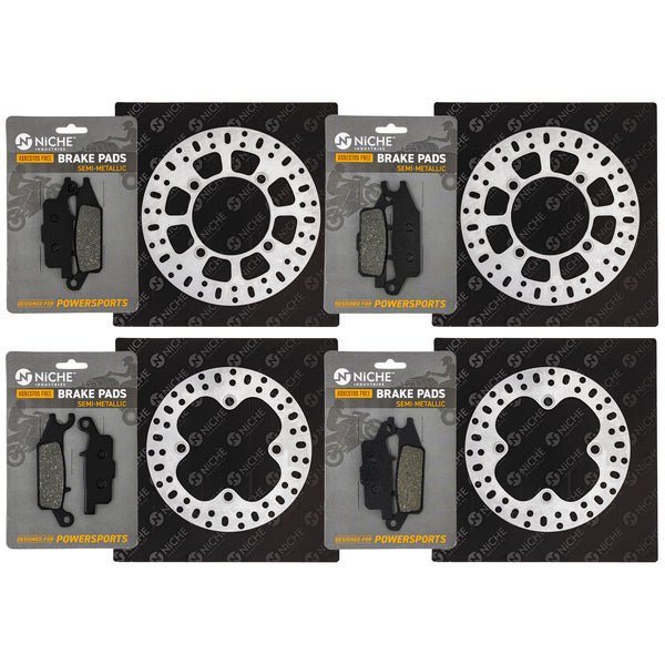Brake Rotors & Pads Kit Yamaha | NICHE PARTS