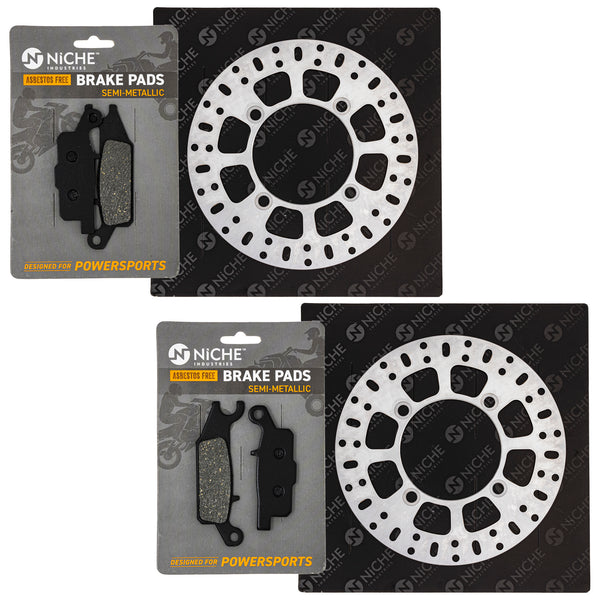 Front Brake Rotors and Pads Kit Yamaha | NICHE PARTS