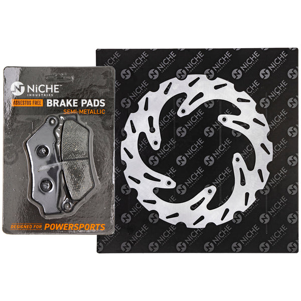 Single Rotor & Brake Pads Set Husqvarna | NICHE PARTS