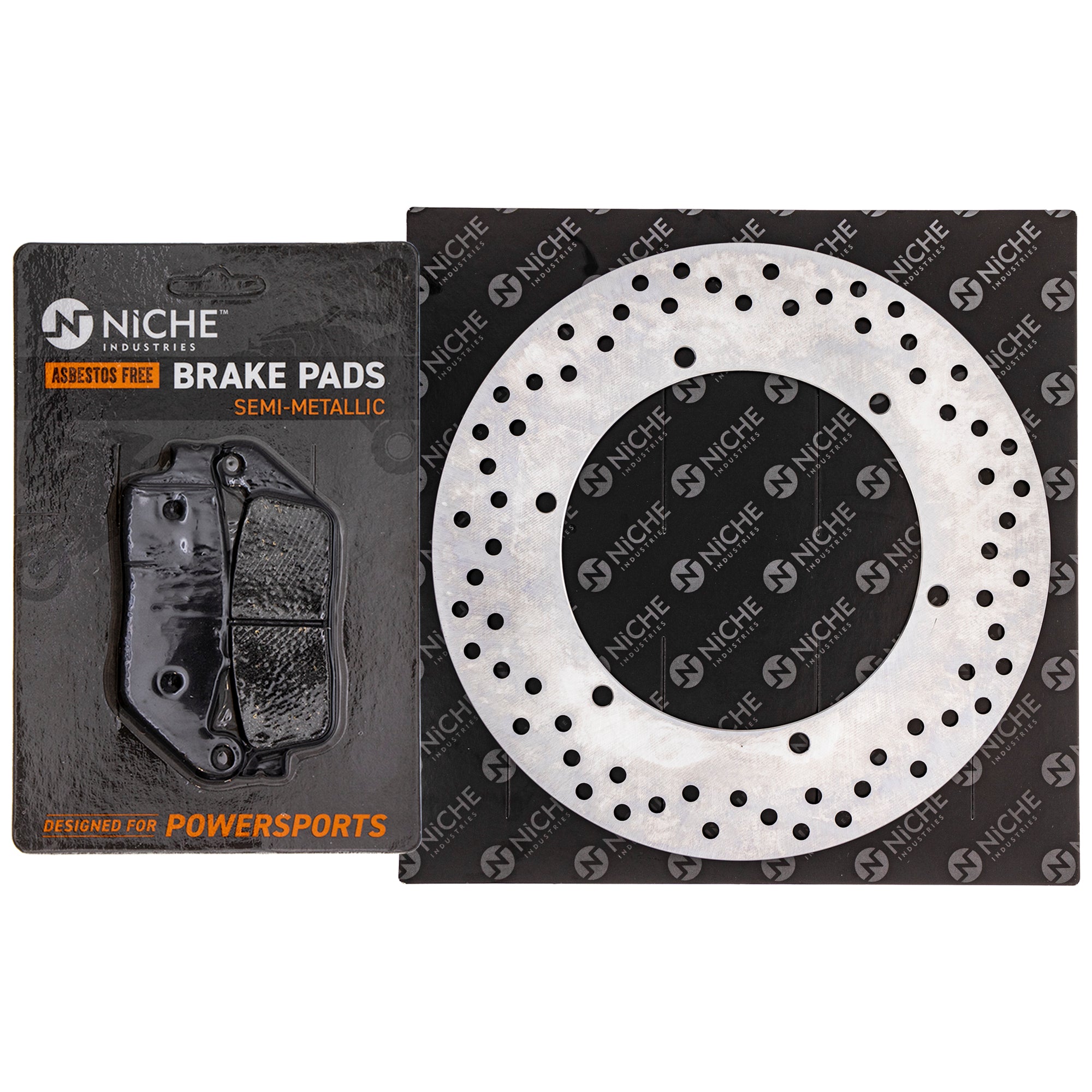 NICHE Front/Rear Brake Rotor For Can-Am Traxter & Quest ATV - 218mm Plain Solid Rotor